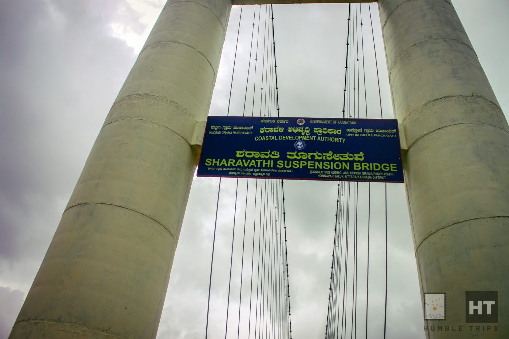 Jog Falls from Bangalore Shatavari suspension brige